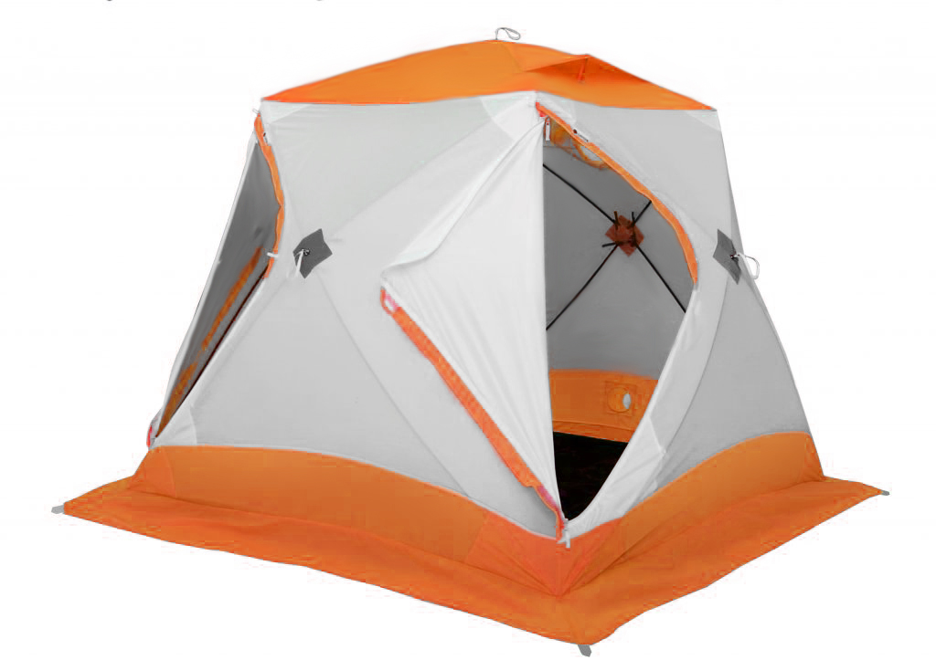 Палатка "ЛОТОС 3 Эко" (оранжевый)