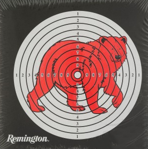 Мишень Remington, "Медведь" (50шт/упак)