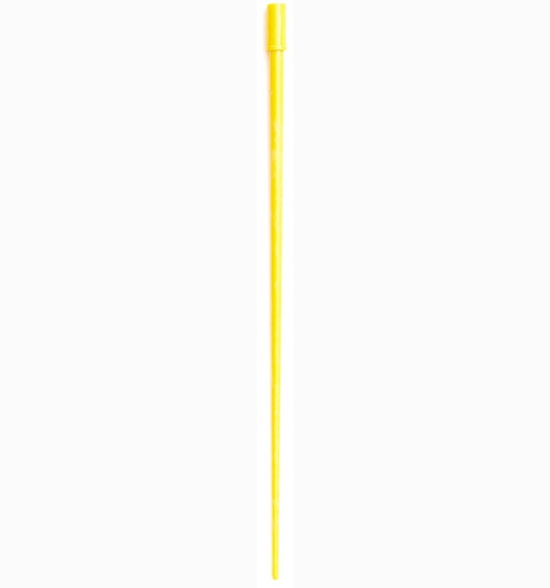 Шестик АБС 225мм, желтый (пластик АБС)