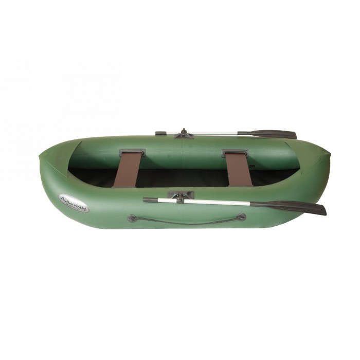 Лодка гребная Лоцман Стандарт 220 (зеленый)